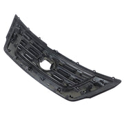 DURAFORCE Front Bumper Upper Grilles For 2017-2020 Nissan Pathfinder Chrome Black