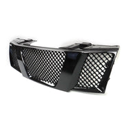 DURAFORCE Front Grill For 2005-2008 Nissan Navara Frontier D40 Gloss Black Grill