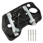 DURAFORCE Front Left Power Window Regulator For 2012-2016 Hyundai Elantra w/ Motor