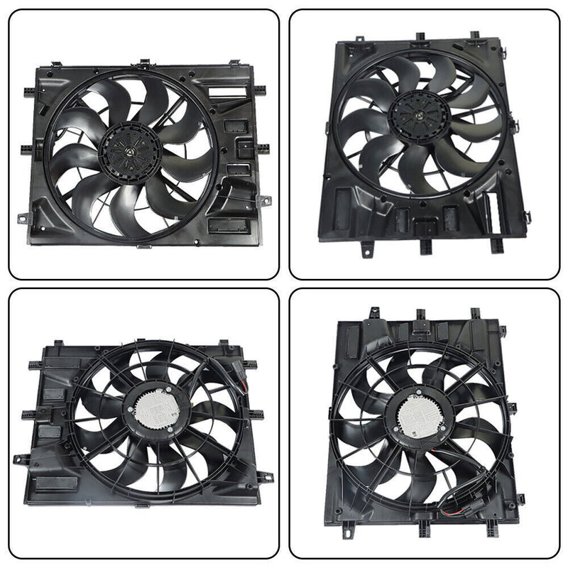 DURAFORCE Radiator Cooling Fan For 2020-2022 Chevy Equinox GMC Terrain 1.5L 2.0L
