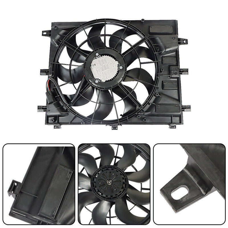 DURAFORCE Radiator Cooling Fan For 2020-2022 Chevy Equinox GMC Terrain 1.5L 2.0L
