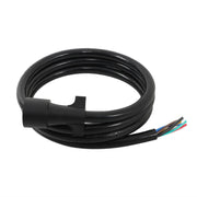 DURAFORCE 7-Pin Trailer Plug Cord Wire Cable 7 ft 7 Prong Trailer Light Wiring Connector