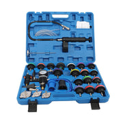 DURAFORCE 28pcs Radiator Pressure Tester & Cooling System Vacuum Type Purge Kit