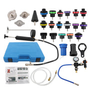 DURAFORCE 28pcs Radiator Pressure Tester & Cooling System Vacuum Type Purge Kit