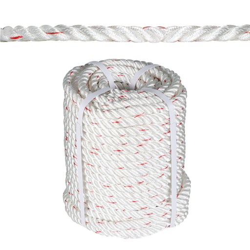 DURAFORCE 5850Lbs 1/2"×150' Double Braid Polyester Arborist Bull Rope Pulling Rigging Line