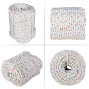 DURAFORCE 5850Lbs 1/2"×150' Double Braid Polyester Arborist Bull Rope Pulling Rigging Line