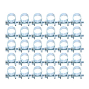 DURAFORCE 30Pcs Fuel Injection Hose Clamp 1/4", 5/16", 3/8" AUTO Fuel Clamps Metal