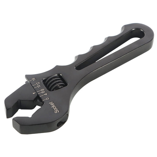 DURAFORCE 3AN-16AN Adjustable Wrench Black Aluminum Tool For Hose End Fitting