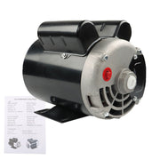 DURAFORCE 3.7HP 3450RPM Electric Motor Compressor Duty 56Frame 1 Phase 5/8" Shaft 230V New