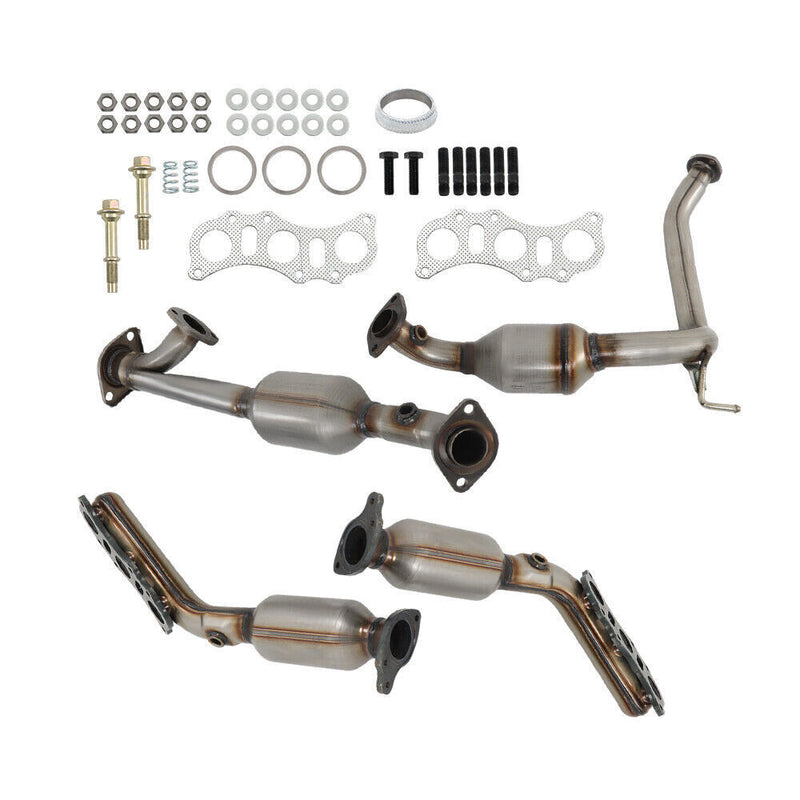 DURAFORCE Front+Rear Set Catalytic Converter For 2005-2011 Toyota Tacoma V6 4.0L