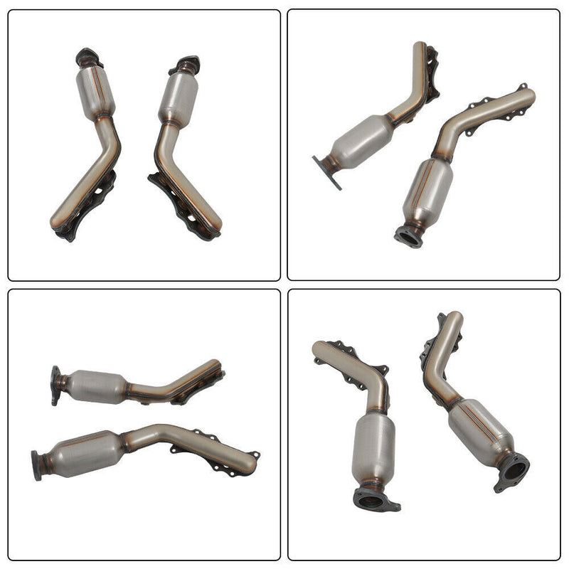 DURAFORCE Front+Rear Set Catalytic Converter For 2005-2011 Toyota Tacoma V6 4.0L