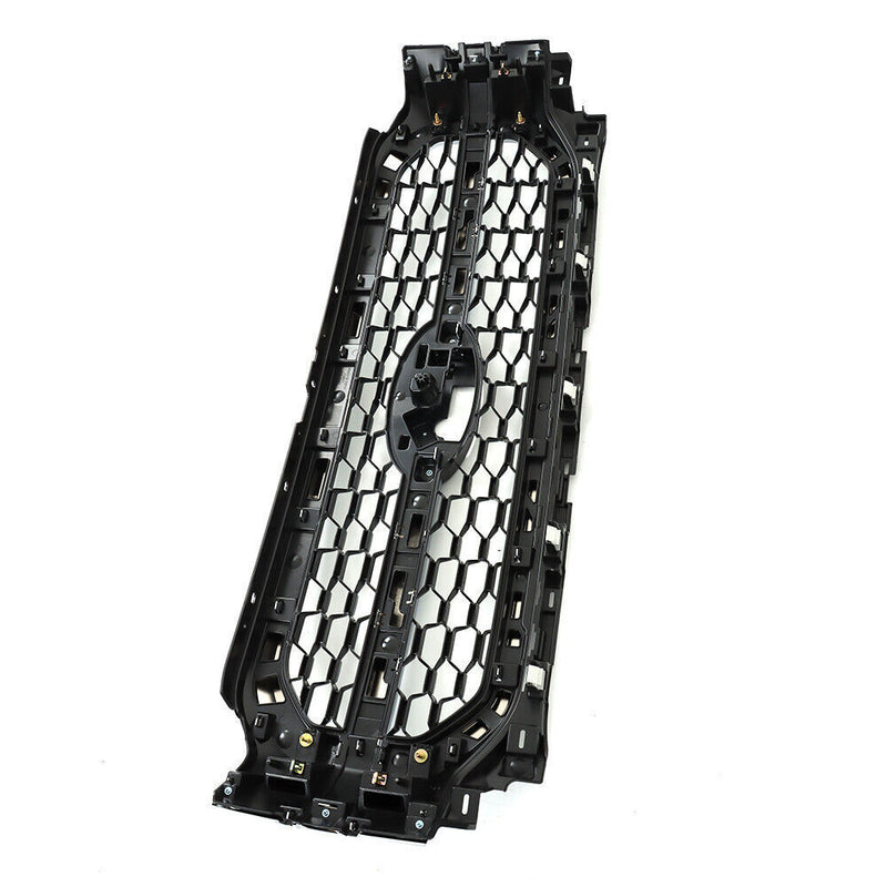 DURAFORCE Front Upper Bumper Grill Grille For 2021-2023 Ford F-150 Silver&Chrome