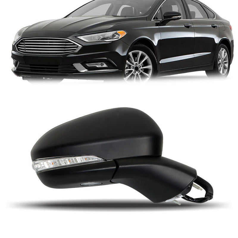 DURAFORCE Right Side View Mirror For 2015-2017 Ford Fusion With FS7Z17682DA-PFM