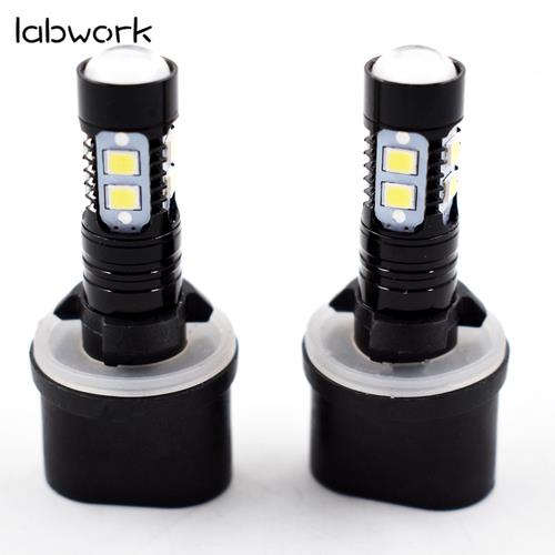 DURAFORCE 2x 880 899 100W 6000K White LED Projector Fog Lights Bulbs High Power