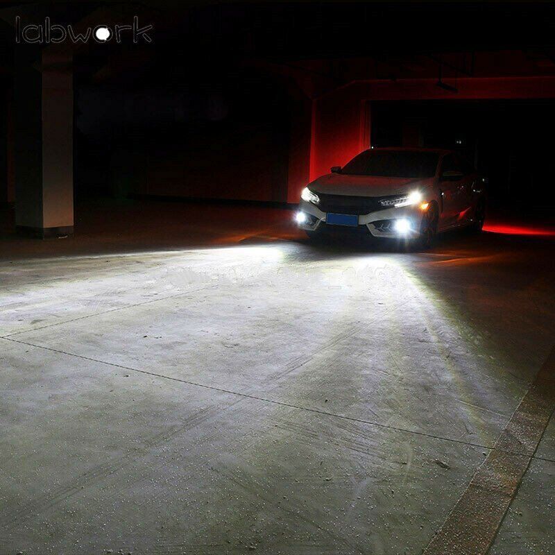 DURAFORCE 2x 880 899 100W 6000K White LED Projector Fog Lights Bulbs High Power
