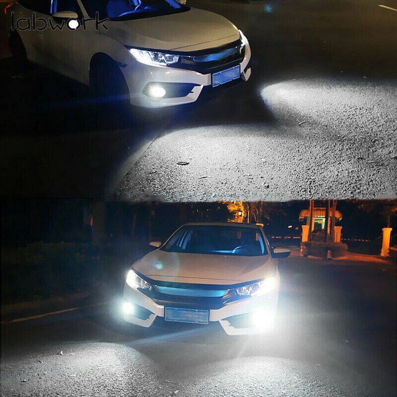 DURAFORCE 2x 880 899 100W 6000K White LED Projector Fog Lights Bulbs High Power