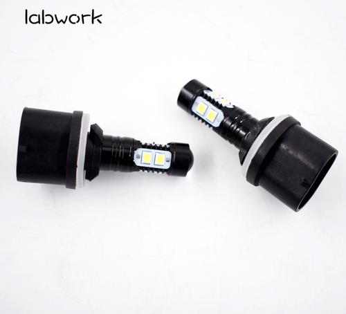 DURAFORCE 2x 880 899 100W 6000K White LED Projector Fog Lights Bulbs High Power