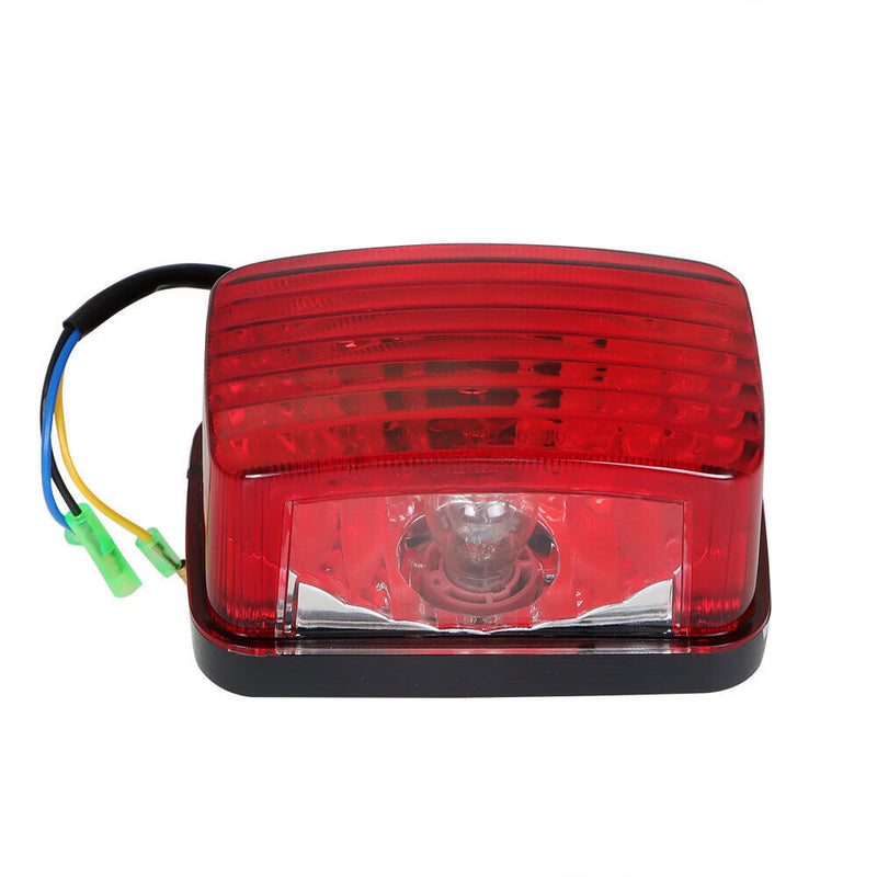 DURAFORCE Rear Brake Tail Light Red Fit For 2002 2003 2004 Yamaha Blaster 200 YFS200