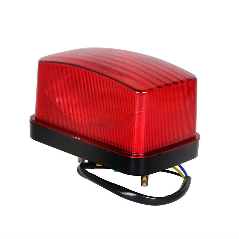 DURAFORCE Rear Brake Tail Light Red Fit For 2002 2003 2004 Yamaha Blaster 200 YFS200
