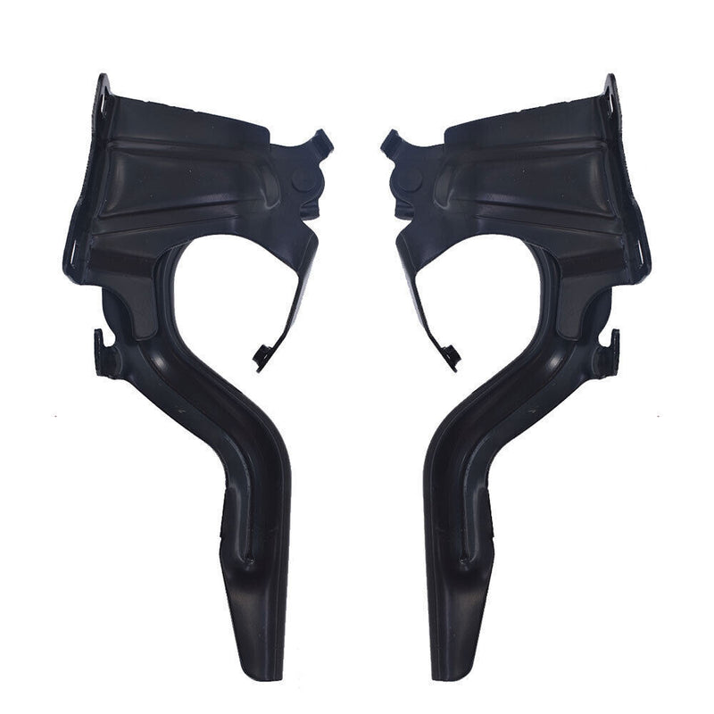 DURAFORCE Hood Hinge Right & Left Pair Set Black For 2014 - 2019 Nissan Rogue