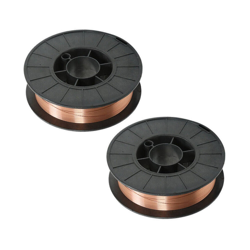 DURAFORCE New Mild Steel MIG Welding Wire - 20 Lbs (2 Rolls) ER70S-6 .023" (0.6 mm)
