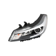DURAFORCE Left Headlight Fit For 2017-2018 Kia Forte Forte5 Black Halogen W/o LED