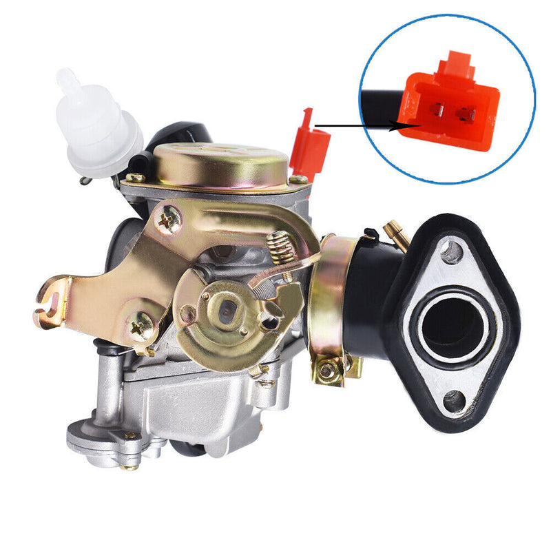 DURAFORCE GY6 50cc 100cc 19mm Big Bore Carb Carburetor 139QMB 139QMA Scooter Moped ATV