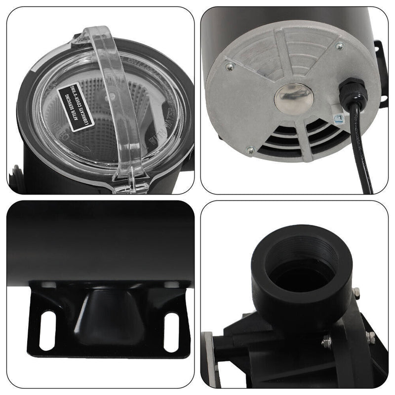 DURAFORCE For Hayward W3SP1580X15 Power Above Ground Swimming Pool Pump 1.5HP With 3' Cord