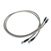DURAFORCE 52" Length SS Braided Transmission Cooler Hoses For TH350 700R4 TH400