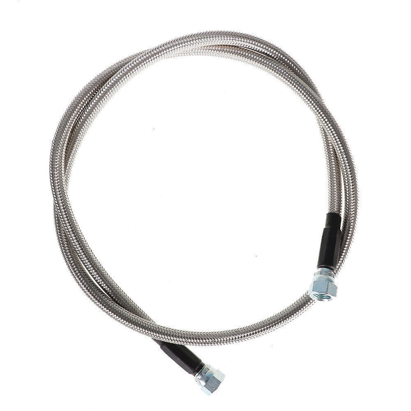 DURAFORCE 52" Length SS Braided Transmission Cooler Hoses For TH350 700R4 TH400