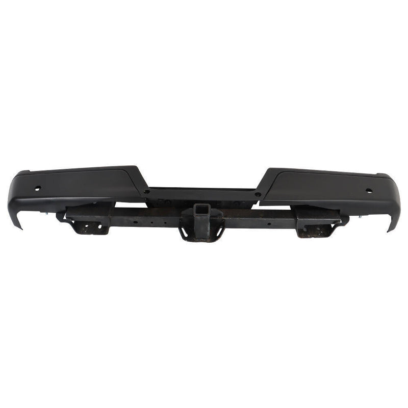 DURAFORCE Rear Step Bumper Assembly For 2015-2020 Ford F-150 Black W/ Park & Tow