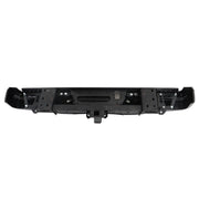 DURAFORCE Rear Step Bumper Assembly For 2015-2020 Ford F-150 Black W/ Park & Tow
