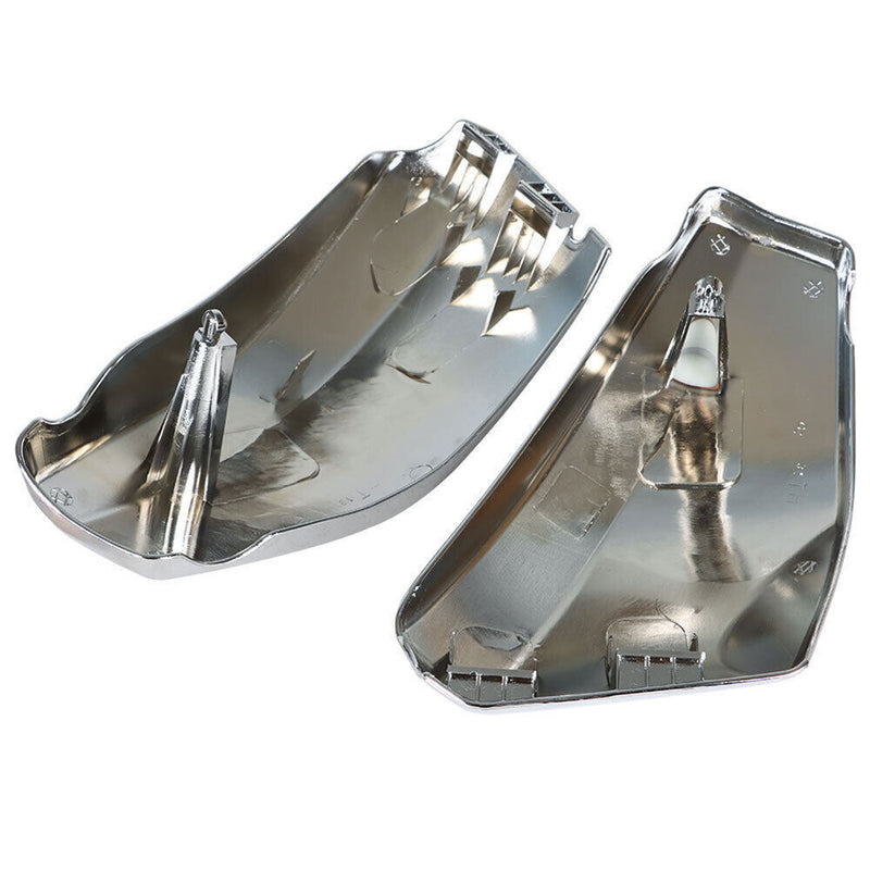 DURAFORCE Chrome Side Battery Cover For Honda VTX 1300 2003-2009 2006 2007 2008 2pcs