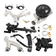DURAFORCE Cooling System Replace Kit For 2010-2020 Jaguar XF Land Rover 3.0L 5.0L