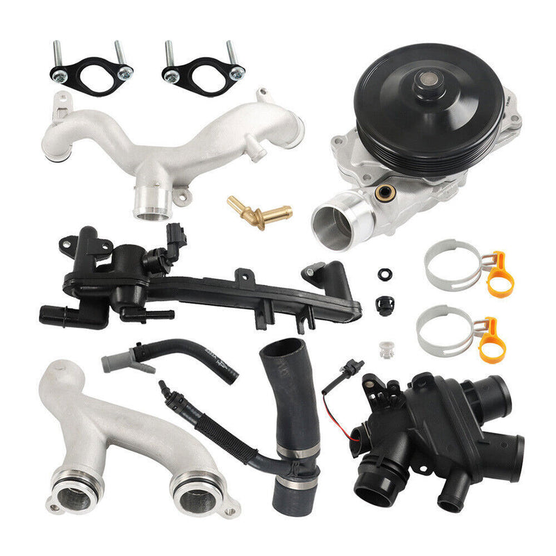DURAFORCE Cooling System Replace Kit For 2010-2020 Jaguar XF Land Rover 3.0L 5.0L