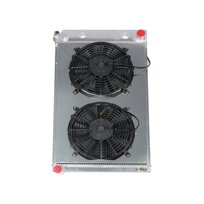 DURAFORCE 3 Row Aluminum Radiator+Shroud Fan For 1978-1981 Chevy Camaro Malibu