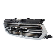 DURAFORCE Front Bumper Chrome Grille For 2019 2020 2021 2022 Dodge Ram 1500