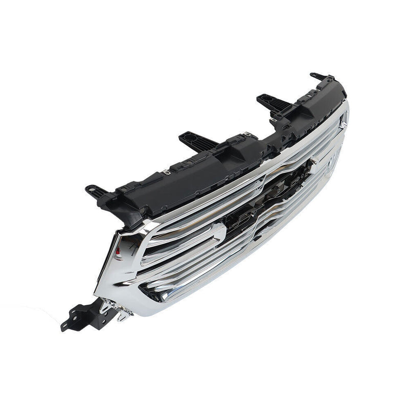 DURAFORCE Front Bumper Chrome Grille For 2019 2020 2021 2022 Dodge Ram 1500