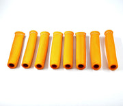 DURAFORCE SBC BBC 8X Orange 1200° SPARK PLUG WIRE BOOTS HEAT SHIELD PROTECTOR SLEEVE
