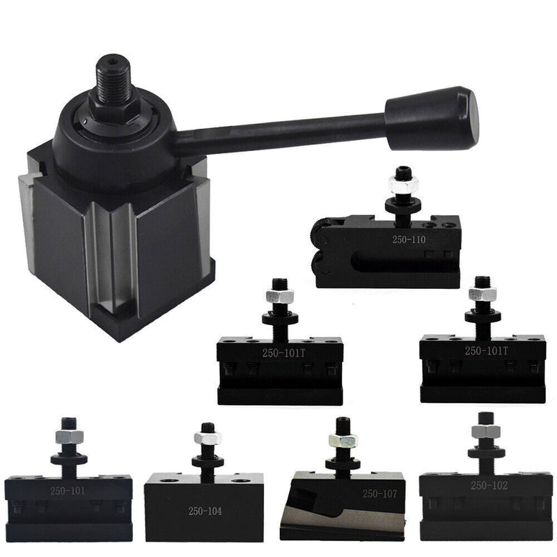 DURAFORCE AXA 250-111 Size Wedge Type Tool Post Holder Up To 12" Swing Lathe Quick Change