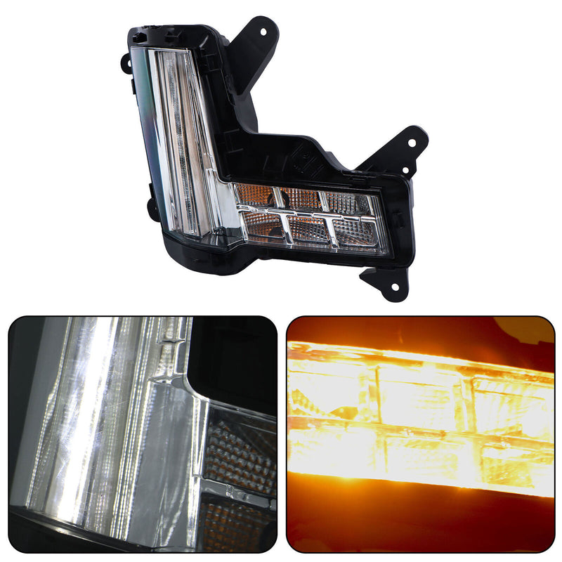 DURAFORCE Right LED Fog Light Lamp w/o Crash Brake For 2015-2020 Cadillac Escalade