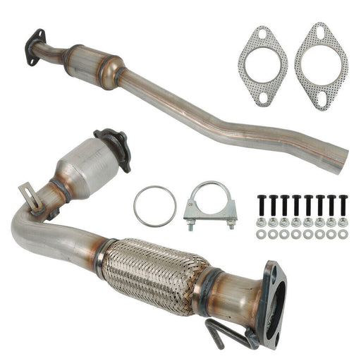 DURAFORCE Front Rear Pair Catalytic Converter For 2010-2014 Chevy Equinox 2.4L l4
