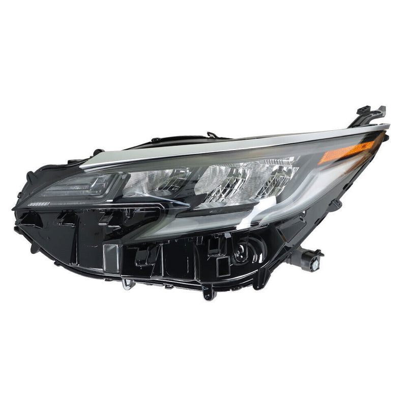 DURAFORCE Left Headlight For 2021-2022 Toyota Sienna XSE Full LED w/ DRL Headlamps