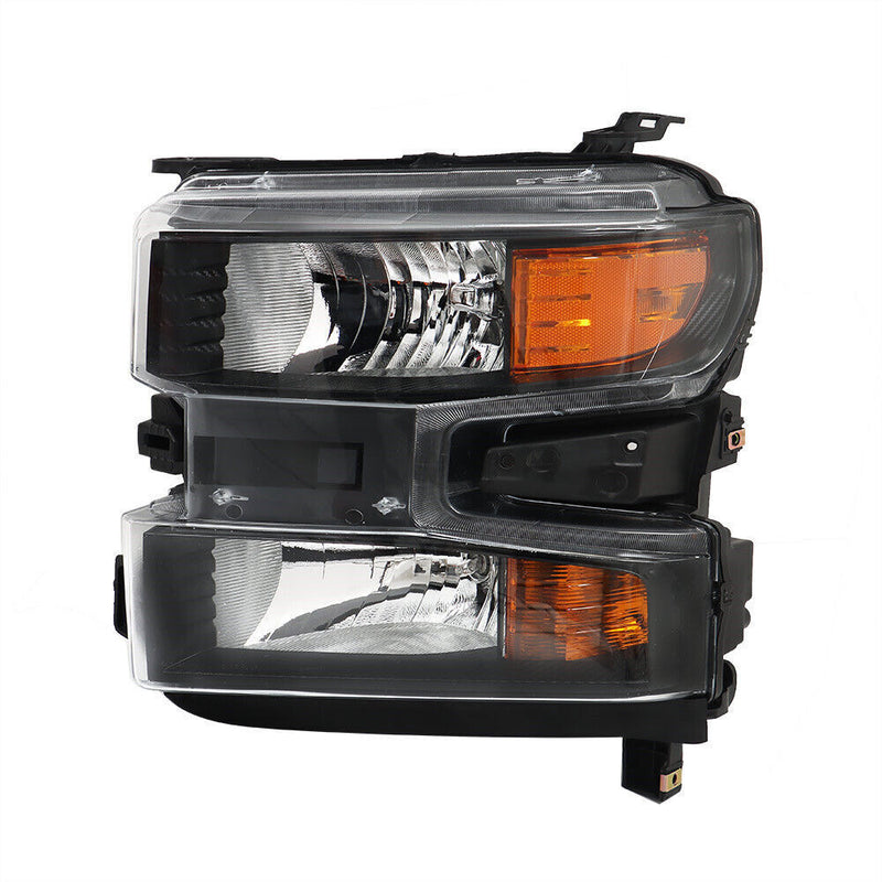 DURAFORCE Left Headlight For 2019-2021 Chevy Silverado 1500 Halogen Driver Side