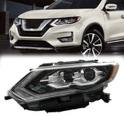 DURAFORCE Left Side Headlight For 2017-2020 Nissan Rogue SL Sport/ Hybrid LED Lamp