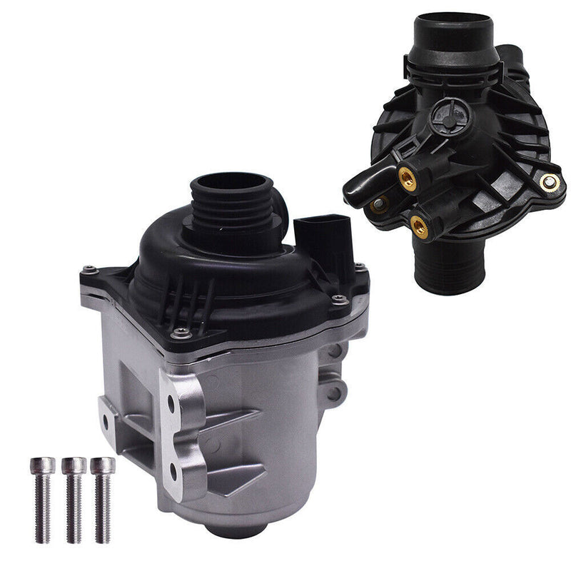 DURAFORCE Electric Engine Water Pump w/Thermostat For 2012-2016 BMW 640i 3.0L