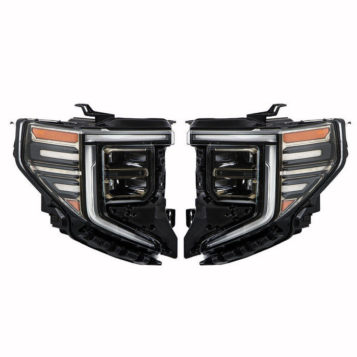 DURAFORCE Left+Right LED Headlight For 2022-2024 GMC Sierra 1500 AT4|AT4X Headlamp