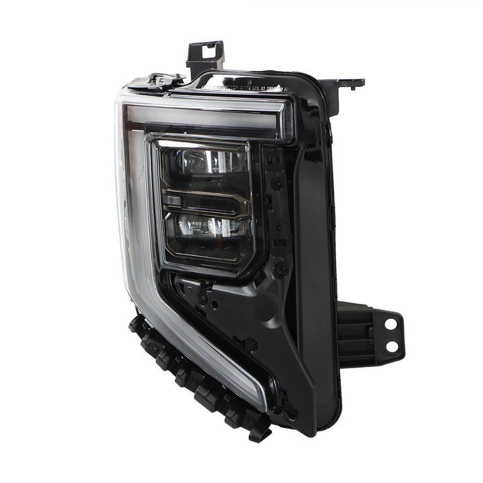 DURAFORCE Left+Right LED Headlight For 2022-2024 GMC Sierra 1500 AT4|AT4X Headlamp