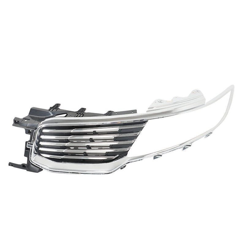 DURAFORCE Front Grille Grill Assembly Chrome For 2016-2018 Lincoln MKX Left Side