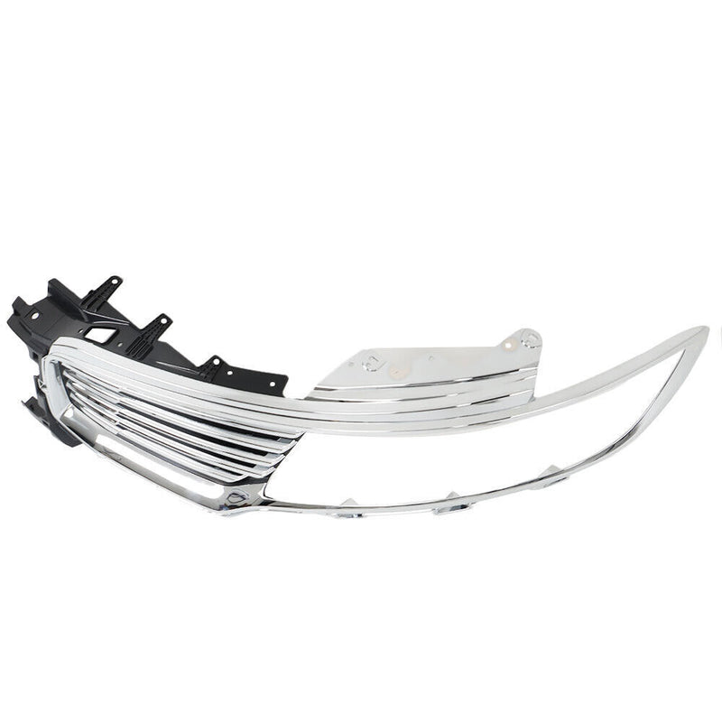 DURAFORCE Front Grille Grill Assembly Chrome For 2016-2018 Lincoln MKX Left Side